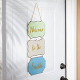 6-Pack of Unfinished MDF Hanging Wood Plaques for Crafts with Jute Rope, Blank 9x6-Inch, 1/4-Inch Thick Wooden Sign for DIY Painting, Art Projects, Juvale