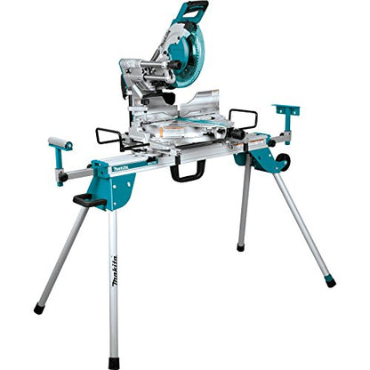 Makita LS1019LX 10" Dual-Bevel Sliding Compound Miter Saw with Laser and Stand - WoodArtSupply