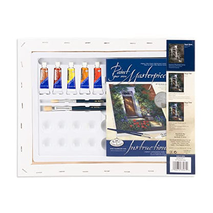 Royal & Langnickel Acrylic Paint Your Own Masterpiece Kit 11"X14", 49 Victoria Lane - WoodArtSupply