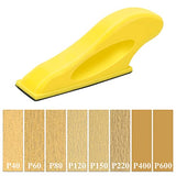 80+1P Mini Detail Sander Kit, AngleKai Micro Sander Set Detail Mini Sander for Small Projects, 8 Micro Detail Sander Paper Anglekai