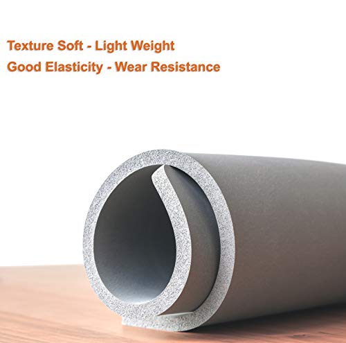 Silicone Mat for Heat Press 0.33Inch Thickest for Heat Transfer Machine for Cricut Easypress (Mat-1515) Delclynee