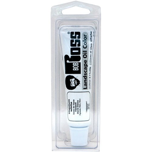 Bob Ross MR6010 37-Ml Artist Oil Color, Titanium White - WoodArtSupply