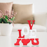 AOCEAN 4 Inch White Wood Letters Unfinished Wood Letters for Wall Decor Decorative Standing Letters Slices Sign Board Decoration for Craft Home Party AOCEAN