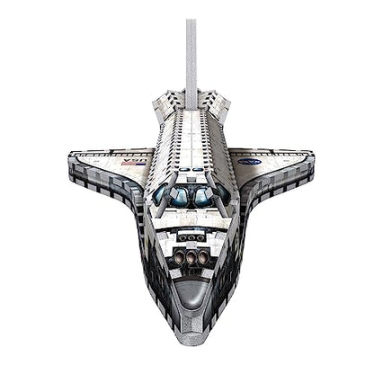 WREBBIT 3D Space Shuttle Orbiter 3D jigsaw puzzle (435-piece) - WoodArtSupply