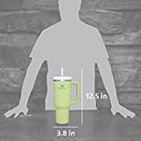 Stanley Quencher H2.0 FlowState Stainless Steel Vacuum Insulated Tumbler with Lid and Straw for Water, Iced Tea or Coffee, Smoothie and More, Citron, STANLEY