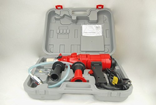 CORE DRILL PACKAGE DEAL 4Z1 2-SPEED CONCRETE CORING DRILL by BLUEROCK TOOLS COMES WITH 1", 2", 3", & 4" BITS BLUEROCK