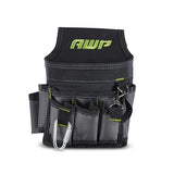 AWP Ballistic Nylon Electrician Tool Pouch | AWP Mini Electrician Tool Pouch | Black & Gray AWP