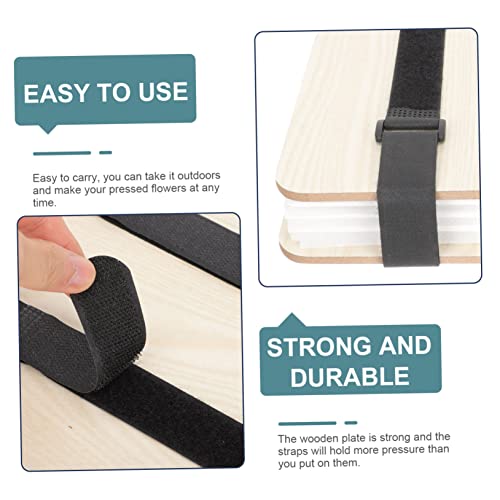 FAVOMOTO 1 Set Wooden Art Kit Flower and Leaf Press Kit Flower Press Book Wooden Flower Press Leaf and Flower Press Plants Press Pressed Flower FAVOMOTO