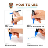 Acrylic Paint Pens for Rock Painting,Set of 24 Extra Fine Point Non-toxic Acrylic Paint Pen Paint Markers for Stone,Ceramic,Glass,Wood,Canvas,Fabrics JanFeel