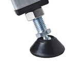 Genesis GMSS400W Universal Heavy-Duty Folding Miter Saw Stand with Quick-Release Mounting Brackets, Tool-Free Adjustment, Wheels, and All-Steel Genesis