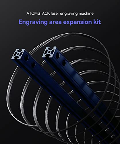 ATOMSTACK Extension Kit, Used to Expand The Engraving Area of The ATOMSTACK A5 M50/A5 M50 Pro/S10 Pro/X7 Pro/A10 Pro Series Engraving Machine to ATOMSTACK