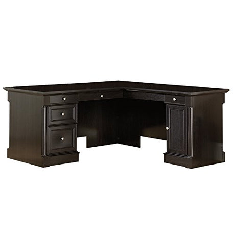 Sauder Palladia L-Desk, Wind Oak finish Sauder