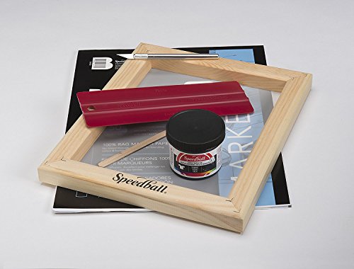 Speedball Paper Stencil Beginner Screen Printing Kit - WoodArtSupply