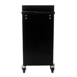 SEHAONOHOME 4 Drawers Rolling Tool Chest Cabinet with Wheels, Tool Storage Cabinet and Tool Box Organizer for Garage Warehouse Workshop, Black SEHAONOHOME