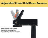 2 Pack MFT Bench Holdfast Woodworking Tools, 3/4" Desktop Quick Acting Hold Down Clamp Adjustable Fast Fixed Clip, Aluminum Alloy Benchtop Quick RUIITEN