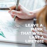 SAKURA Pigma Micron Fineliner Pens - Archival Black, Colored Ink Pens for Writing, Drawing, Journaling - 05 Point Size - 8 Pack SAKURA