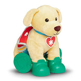 Melissa & Doug Let’s Explore™ Ranger Dog Plush with Search and Rescue Gear Search and Rescue Dog Stuffed Animal for Kids Ages 3+ Melissa & Doug