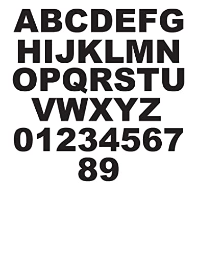 Unfinished Wood Number Set (0-9) in The Arial Font, Available in a Variety of Sizes and Thicknesses (4" Tall (2 Full Sets), 1/8" Thickness) - WoodArtSupply