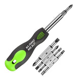SUNHZMCKP 8 in 1 Screwdriver, Portable multi-purpose screwdriver set，High-Strength Bits, Phillips, Slotted, Torx，Suitable for outdoor and daily SUNHZ MCKP