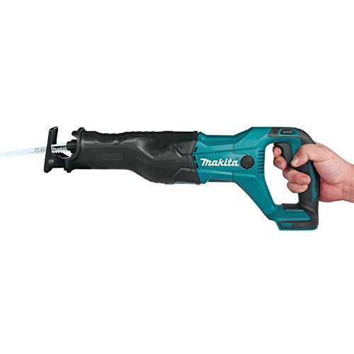 Makita XRJ04Z 18V LXT Lithium-Ion Cordless Recipro Saw, Tool Only, Blue - WoodArtSupply