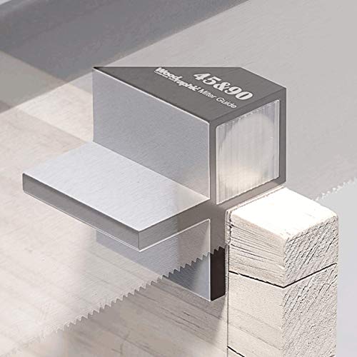 Woodraphic All New Dovetail Hand Magnetic Saw Guide Jig Marker Marking Gauge Cut Wood Joints - Aluminium/Uhmwpe/Magnet/Slicone Skin/Upgraded Version Woodraphic