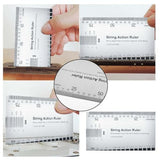 TIMESETL 14Pcs Guitar Luthier Tools Set Including Understring Guitar Radius Gauge, String Action Ruler Gauge, Guitar Notched Radius Gauges Guitar Set TIMESETL