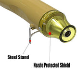 Homidic Heat Gun Upgraded to 662℉, Dual-Temperature Professional Heat Tool, Mini Handheld Hot Air Gun for Embossing Shrink Wrapping Paint Crafts Homidic