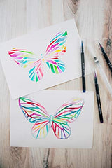 Art 101 Creative Tools Brush Pens, Assorted, 8 Pens/Pack, 3 Packs/Carton (73024) Art 101 USA