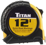 Titan 10904 12-Foot Tape Measure Titan