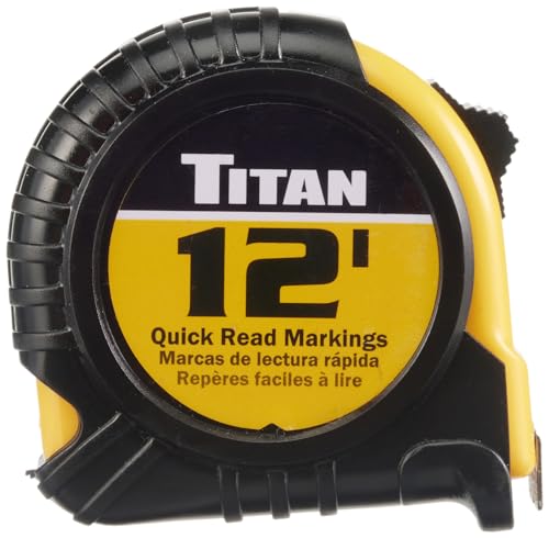 Titan 10904 12-Foot Tape Measure - WoodArtSupply