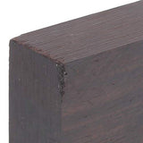 Black Ebony Lumber Blank, DIY Handicraft Wood Handle Musical Instruments Accessories, DIY Handicraft for Turning, Inlays, Tools (70 * 50 * 20mm) CDQL