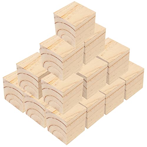 NINGWAAN 45 PCS 2 Inch Wooden Cubes, Unfinished Wood Craft Blocks, Square Wood Cubes Blank Wood Blocks for Puzzle Making, Crafts, and DIY Projects - WoodArtSupply