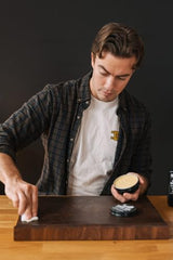 WALRUS OIL - Wood Wax, 3 oz Can, FDA Food-Safe, Cutting Board Wax and Board Cream Walrus Oil