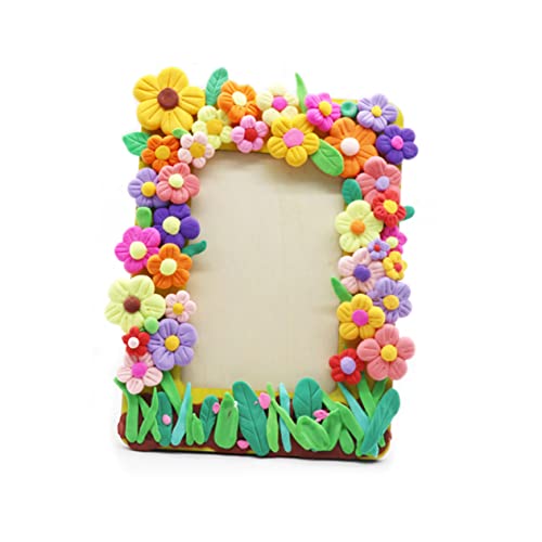 Kisangel 8 pcs DIY wooden photo frame table top photo frame blank wood picture frame wooden painting crafts for kids unfinished wood picture frames Kisangel