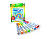 Crayola Window Markers (8 Count), Washable Window Markers for Kids, Works On Glass Surfaces, Fun Gifts for Kids Crayola