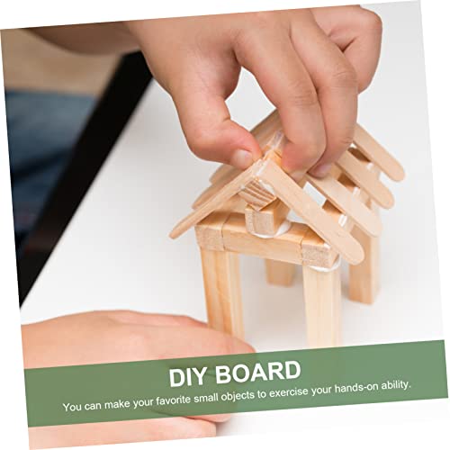 EXCEART 20 Pcs Board Sign Making Kit Accessories for Unfinished Wood Planks DIY Wood Panel Decor Unfinished DIY Wood Planks Hardwood Cut to Size