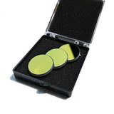 CNCOLETECH 20mm K9 Laser Mirror Coated Gold Reflective Lens for CO2 Laser Engraver 40W or 50W CNCOLETECH