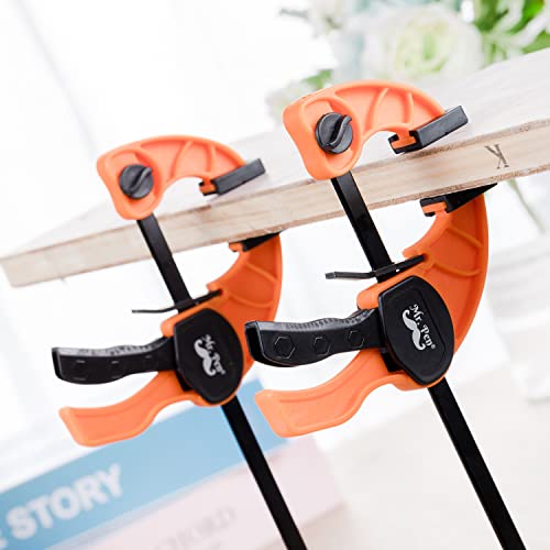 Mr. Pen- Bar Clamps For Woodworking, 6", 2 Pack, Clamp/Spreader, Quick Grip Clamps, Woodworking Clamps, Bar Clamps, Quick Clamps, Trigger Clamp, Mr. Pen