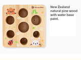 Ancaixin Montessori Toys for Babies 6-12 Months, Wooden Toys for 1 Year Old Boys and Girls, Educational Carrot Harvest Toy for Toddlers, Shape Ancaixin