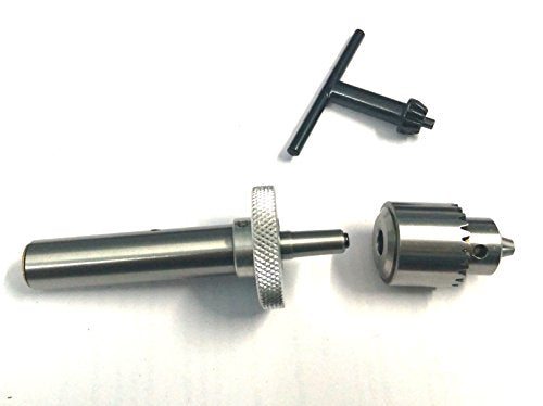 Precision Fine Micro Drill Mill Adapter Miniature Quill 1/2" Shank with JT0 Drill Chuck 0.3-4 mm-Manual Feed Control Avoids Drill ASSORTS