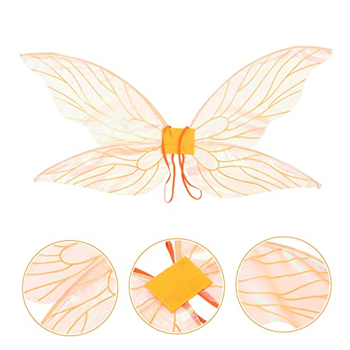 VOSAREA Cicada Wings Halloween Elf Wing Photo Props Kid Elf Wings Kids Butterfly Wings Women Fairy Costume Wings Princess Cosplay Wings Adult Fairy VOSAREA