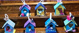 Oojami Design Your Own Wooden Birdhouses 12 Bird House Bulk (Modern) Oojami