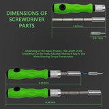 SOWINOS Mini Screwdriver Set, Small Screwdriver Set, 30 Precision Screwdrivers Bit Including Torx Triangle Heads and a Case, Repair Tools Kit for SOWINOS