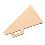 Pack of 24 Unfinished Wood Cheerleading Megaphone Cutouts by Factory Direct Craft - Blank Wooden Sports Team Banquet Mascot Cheerleader Art and Craft Factory Direct Craft
