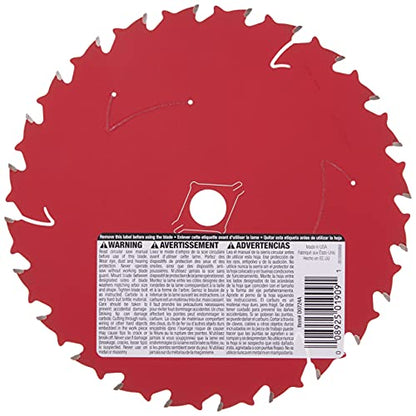 Diablo D0724A 7-1/4in 24T ATB Framing Saw Blade 5/8in & Diamond Knockout Arbor