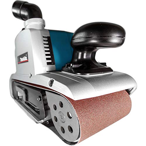 Makita 15 Piece - 4" Multi-Grit Sanding Belt Set For 4" Belt Sanders – Complete Sanding Set For Wood & Metal - 80-240 Grits Makita