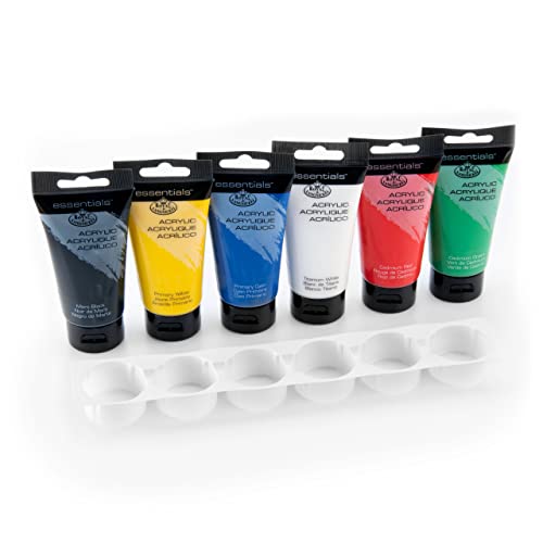 Royal & Langnickel Artist Tube Paint, 75ml, 6-Pack - WoodArtSupply