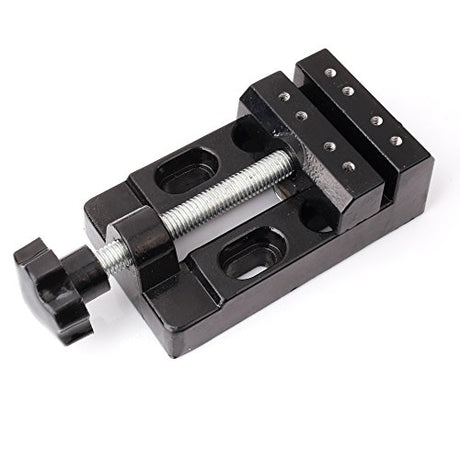 Z-COLOR Mini Flat Clamp Table Jaw Bench Clamp Mini Drill Press Vice Opening Parallel Table Vise DIY Sculpture Craft Carving Tool Z-Color