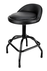 Performance Tool W85011 Adjustable Height Bar Stool, Pneumatic Swivel Bar Stool with Back Support, 360 Degree Swivel, Heavy Duty Steel Frame Stool Performance Tool