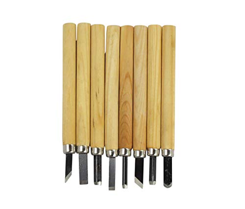 SE Wood Carving Chisel Set (8 PC.) - 773WC SE